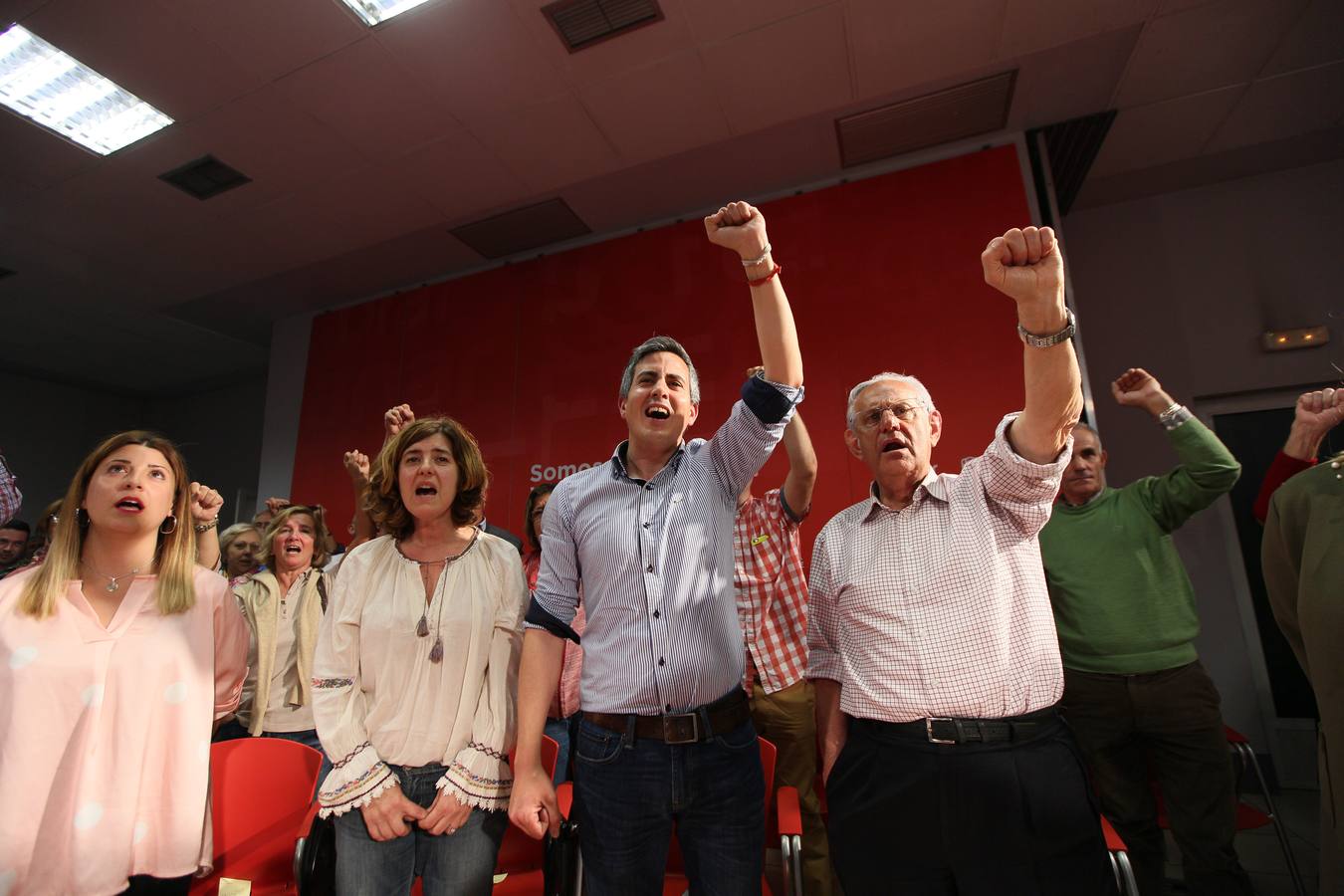 Fotos: Zuloaga presenta en la sede del partido su candidatura a las primarias