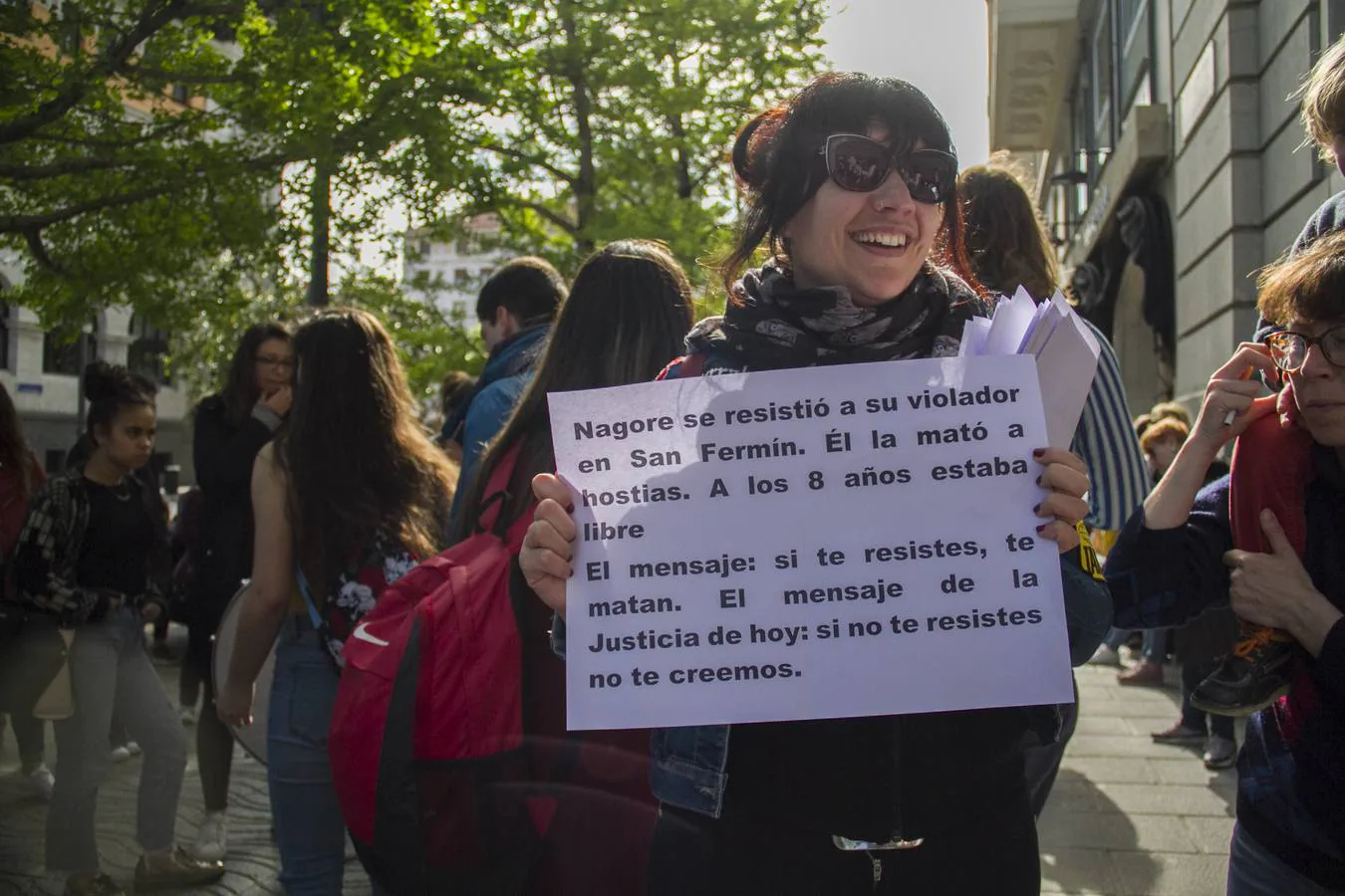 Fotos: Manifestación en Santander contra la sentencia de &#039;La manada&#039;