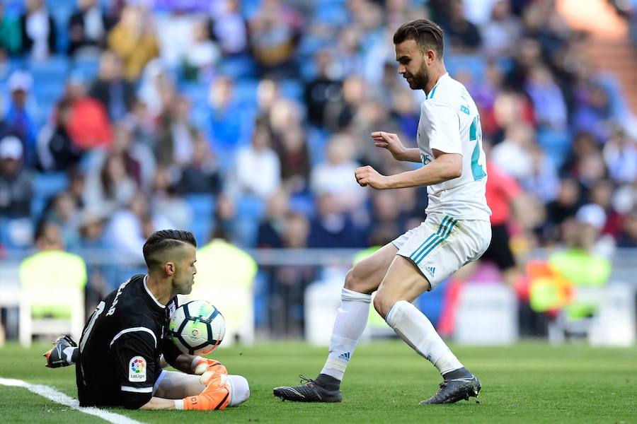 El conjunto blanco, con un once plagado de suplentes y poco habituales, quiere ganar al Leganés para acercarse a la segunda plaza que ocupa el Atlético de Madrid.