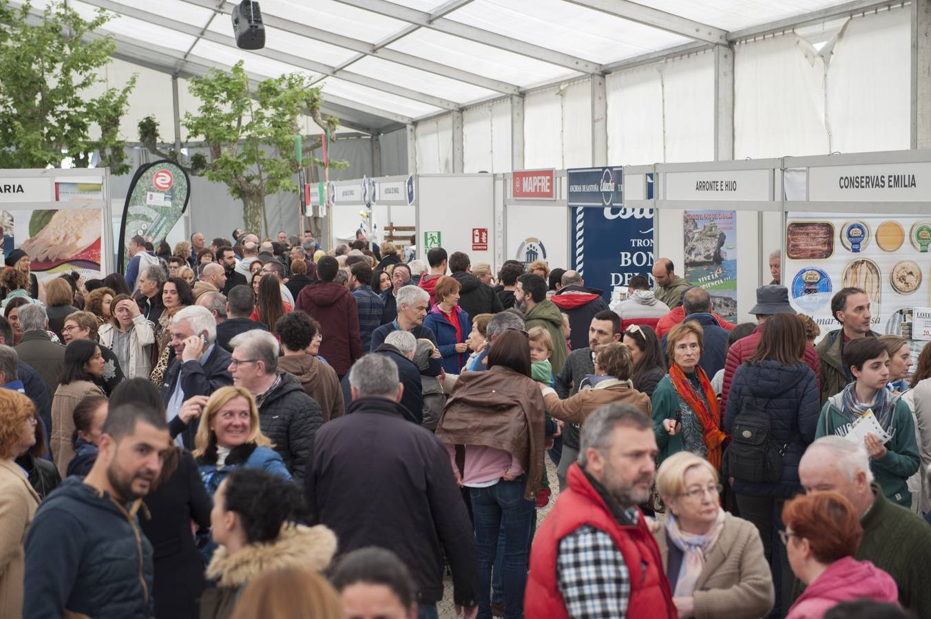 La Feria de la Anchoa y la Conserva de Cantabria cierra sus puertas después de cinco intensos días