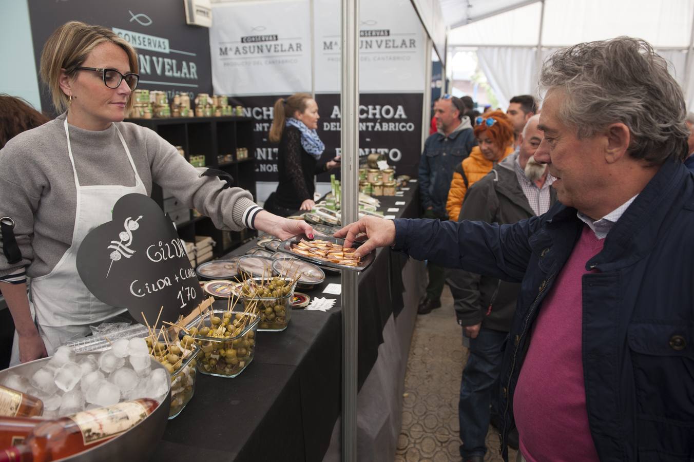 La Feria de la Anchoa y la Conserva de Cantabria cierra sus puertas después de cinco intensos días