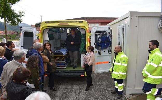 Base de la ambulancia para los valles de Iguña y Anievas