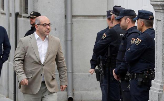 Lluis Guinó, exmiembro de la Mesa del Parlament. 