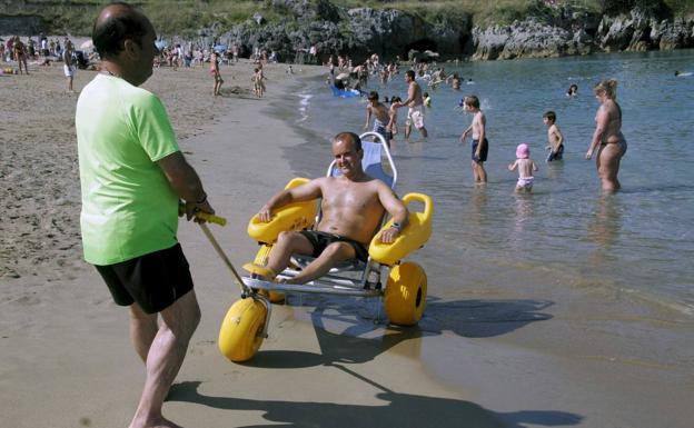 Playa de Ostende en Castro Urdiales.