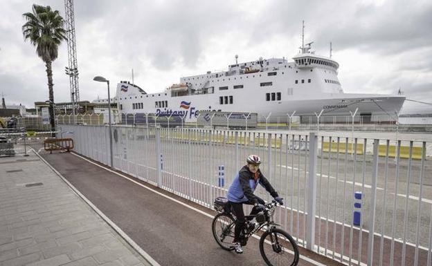 El ferri 'Connemara', que une Cork (Irlanda) con Santander a partir de hoy.