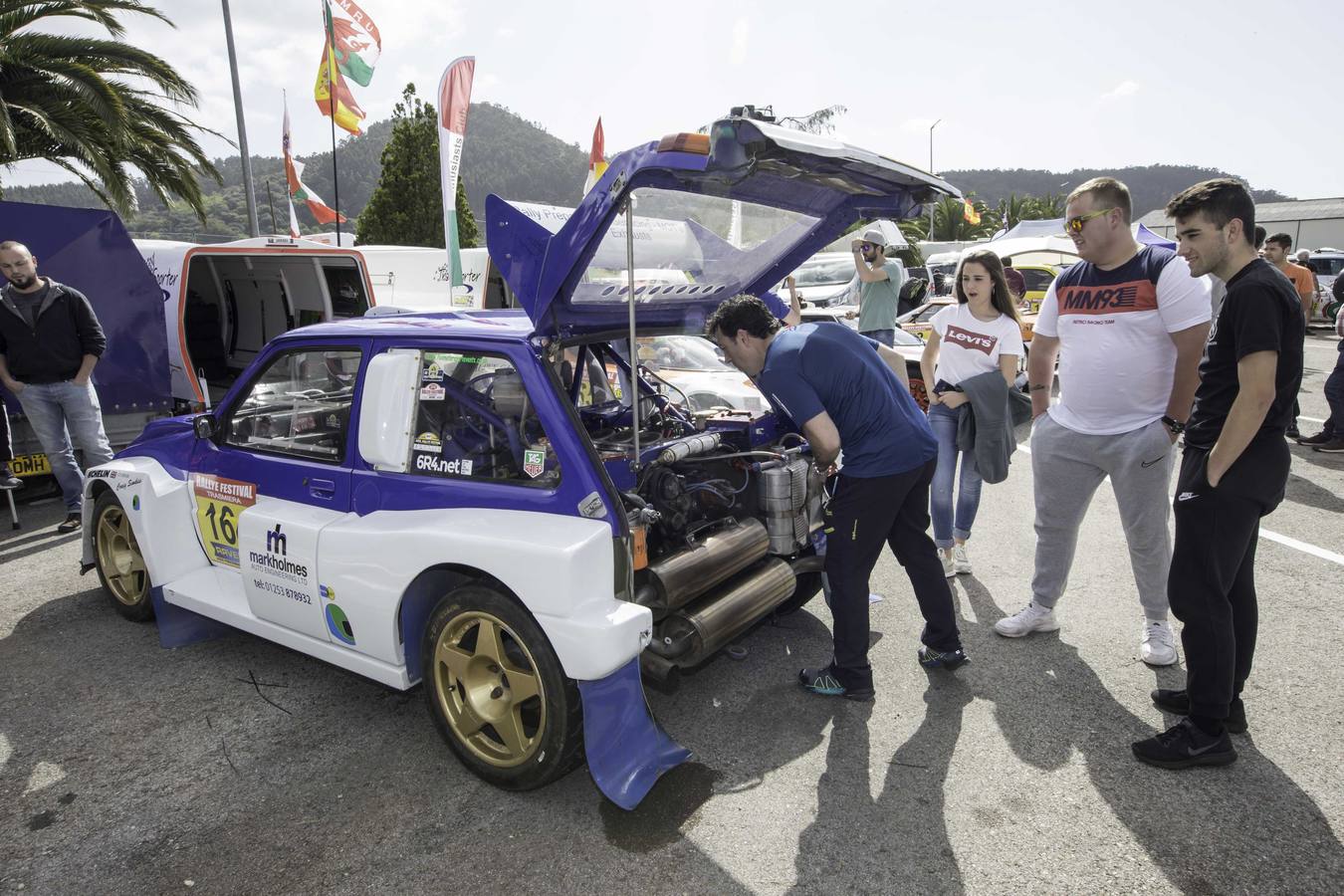 Fotos: Todo listo para el arranque del Rally Trasmiera