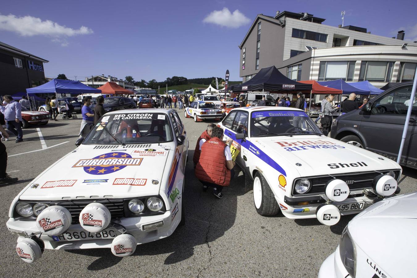 Fotos: Todo listo para el arranque del Rally Trasmiera