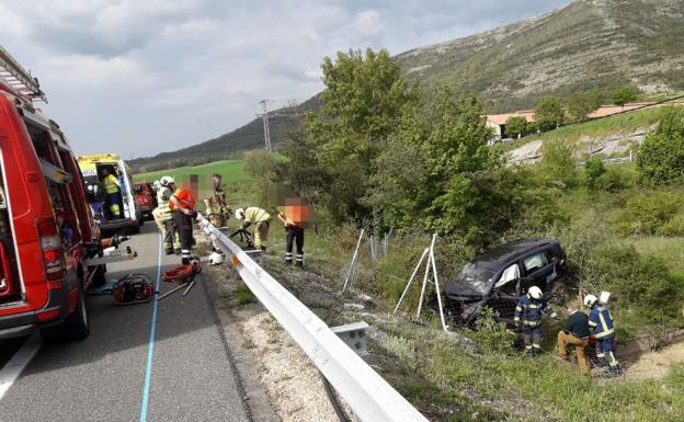 Fallece un vecino de Santander en un accidente de tráfico en Álava