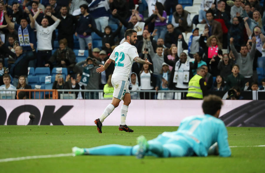 El Real Madrid goleó a un Celta impotente que no vio portería en el Santiago Bernabéu. Bale fue uno de los protagonistas del partido. El galés marcó los dos goles que abrieron el marcador. 