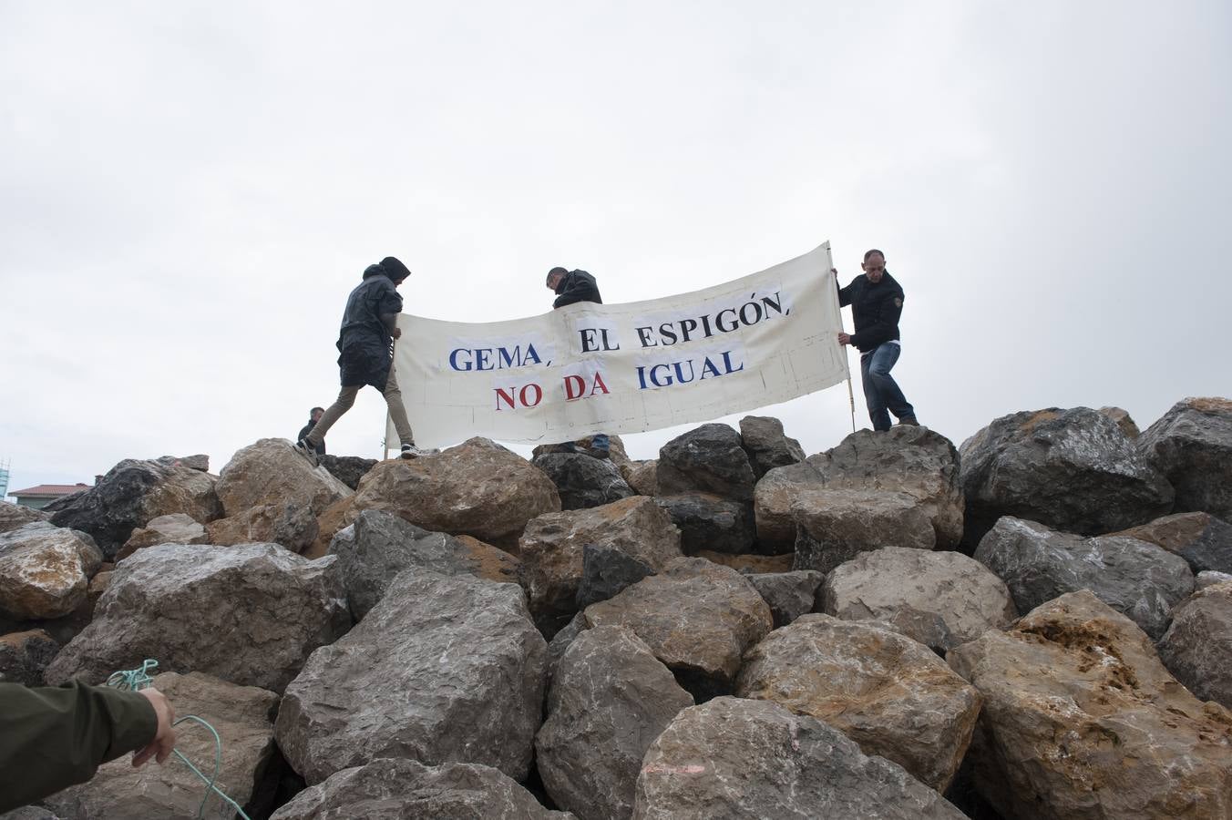 Fotos: Séptima protesta contra los diques de La Magdalena