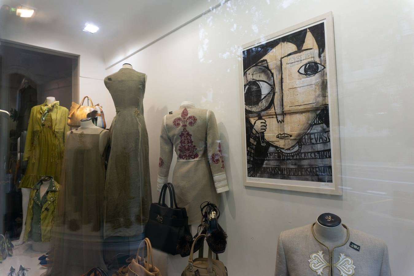TIENDA: Lucio Herrezuelo, c/ Calvo Sotelo ARTISTA: Daniel Gutiérrez Adán