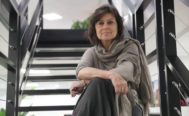 La escritora y periodista colombiana Laura Restrepo, en Madrid.