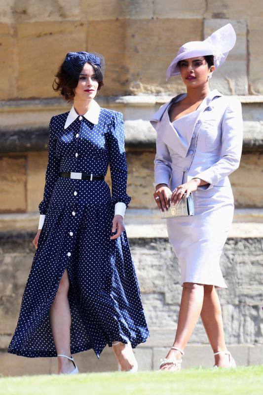 Abigail Spencer y Priyanka Chopra, actrices de la serie 'Suits' en la que trabajó Meghan Markle.