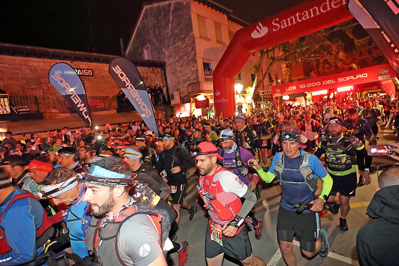 Fotos: Los ultrafondistas de Los 10.000 del Soplao fueron los primeros en partir