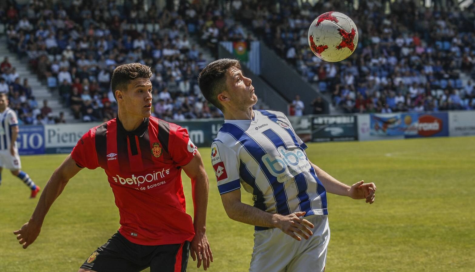 El equipo torrelaveguense jugará la vuelta en Mallorca con tres goles de ventaja | Juanma Barbero, Nacho Rodríguez, en dos ocasiones, y Lucho han sido los goleadores gimnásticos