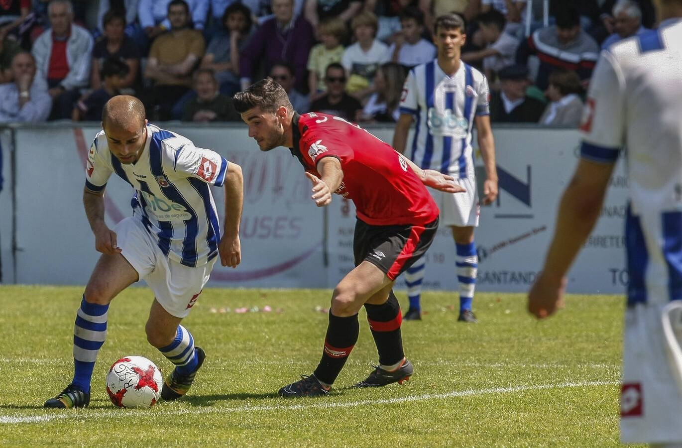 El equipo torrelaveguense jugará la vuelta en Mallorca con tres goles de ventaja | Juanma Barbero, Nacho Rodríguez, en dos ocasiones, y Lucho han sido los goleadores gimnásticos