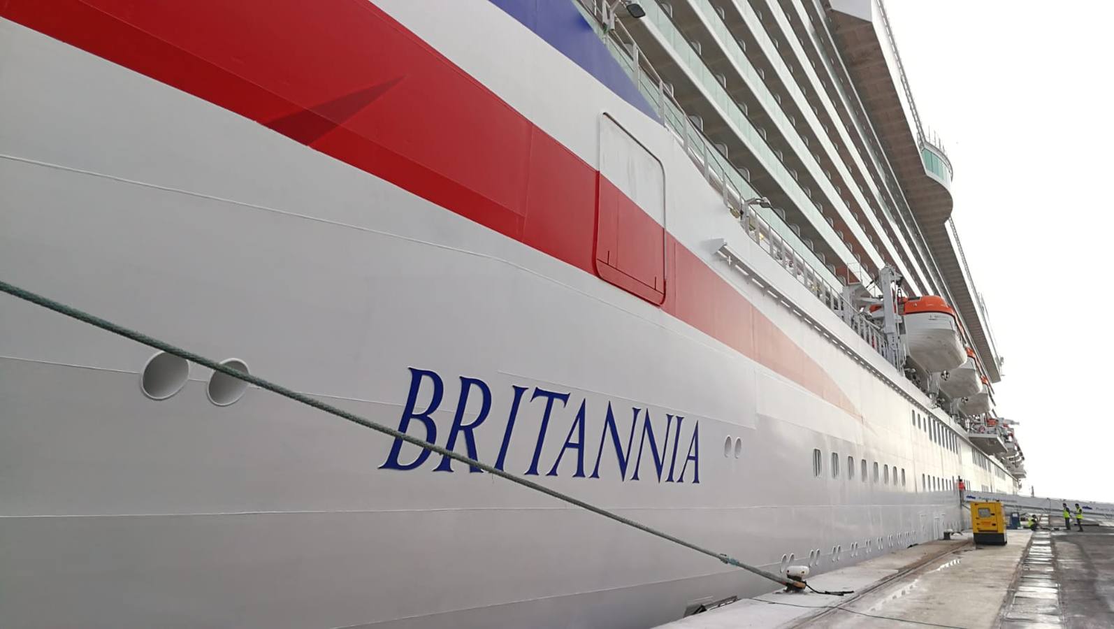 Fotos: El &#039;Britannia&#039; llega a Santander