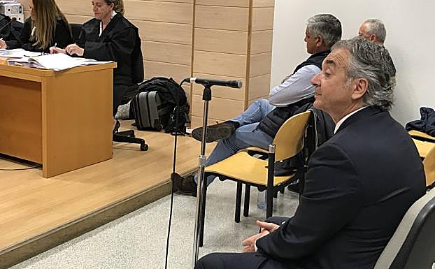 Ángel 'Harry' Lavín, durante el juicio.