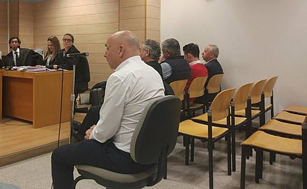 Manolo Higuera, durante su declaración.