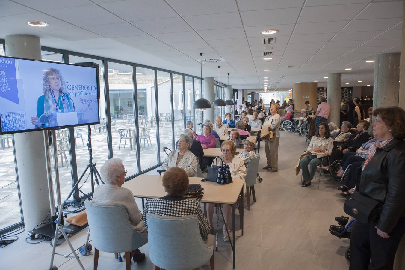 El centro para residentes de avanzada edad amplía sus instalaciones y moderniza su atención geriátrica. Una herencia ha financiado el proyecto