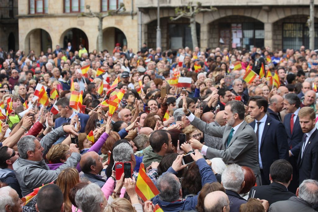 Fotos: Visita del Rey Felipe VI a Reinosa