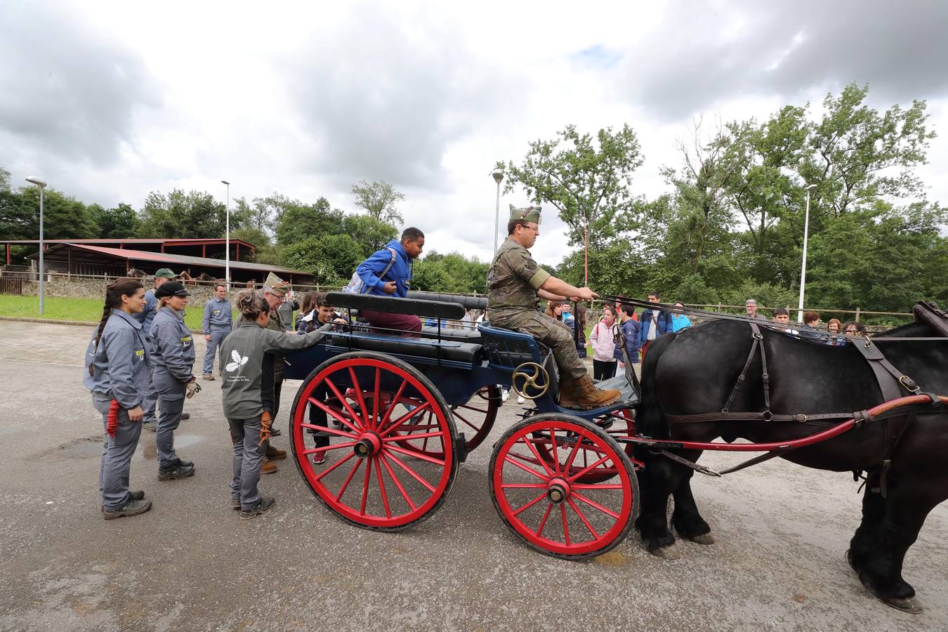 Fotos: Terapia con los caballos de la Yeguada de Ibio