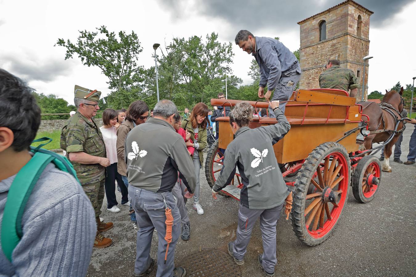 Fotos: Terapia con los caballos de la Yeguada de Ibio