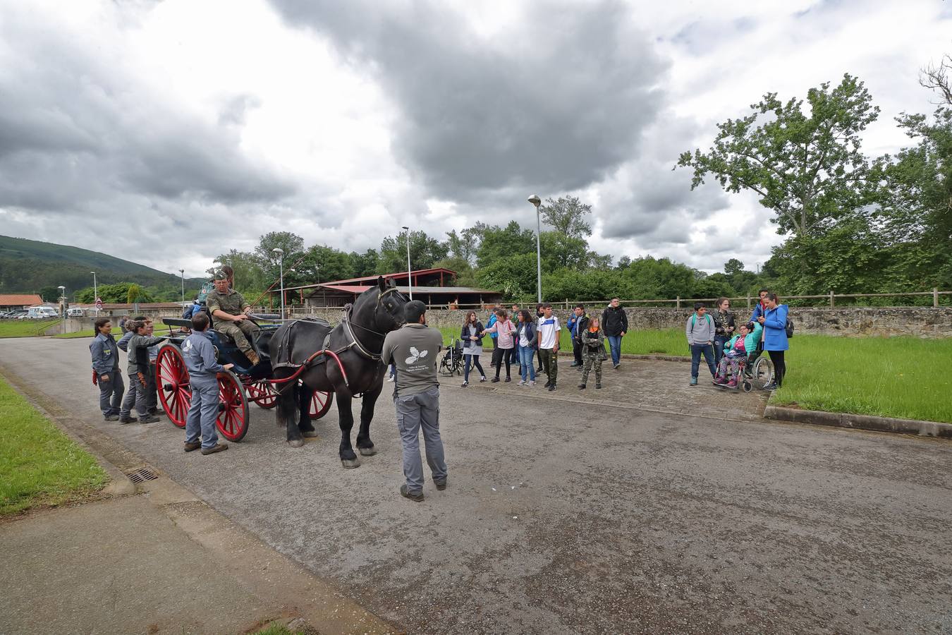 Fotos: Terapia con los caballos de la Yeguada de Ibio