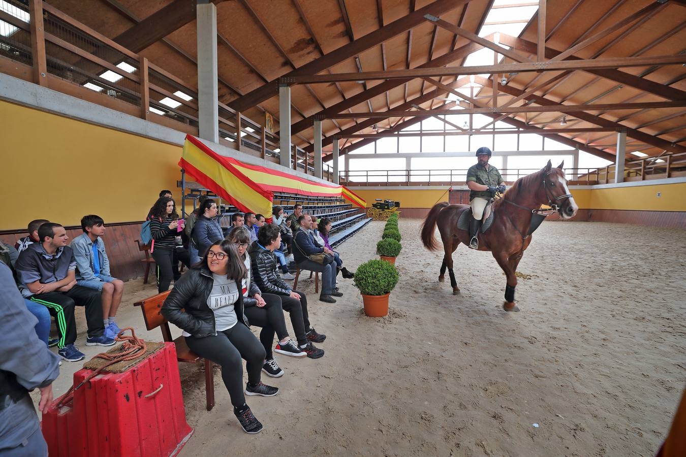 Fotos: Terapia con los caballos de la Yeguada de Ibio