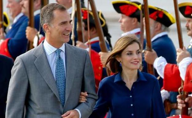 El rey Felipe VI y la reina Letizia, en una imagen de archivo.