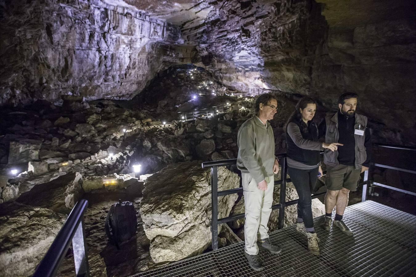 Fotos: Nueva excavación en la Cueva del Pendo