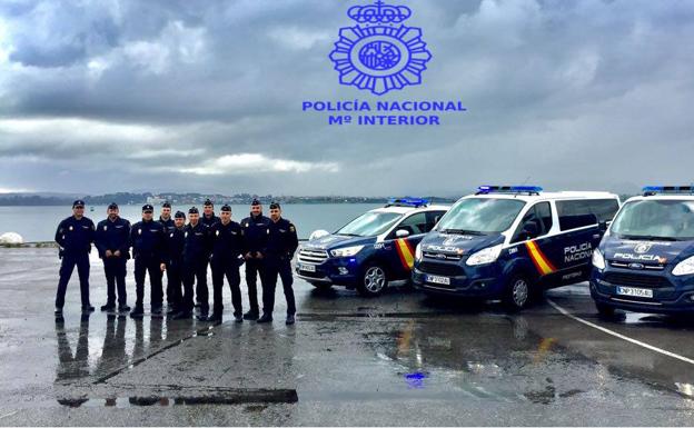 Agentes de la BRIC en Santander.