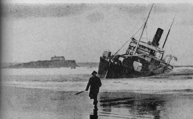 Libro 'Naufragios en la costa de Cantabria', de Rafael González Echegaray