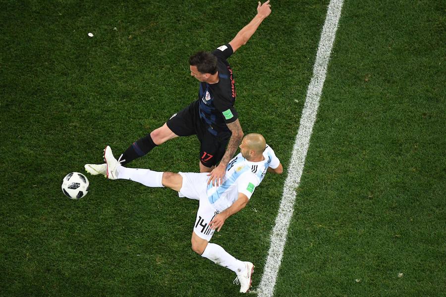 Fotos: Argentina-Croacia, en imágenes