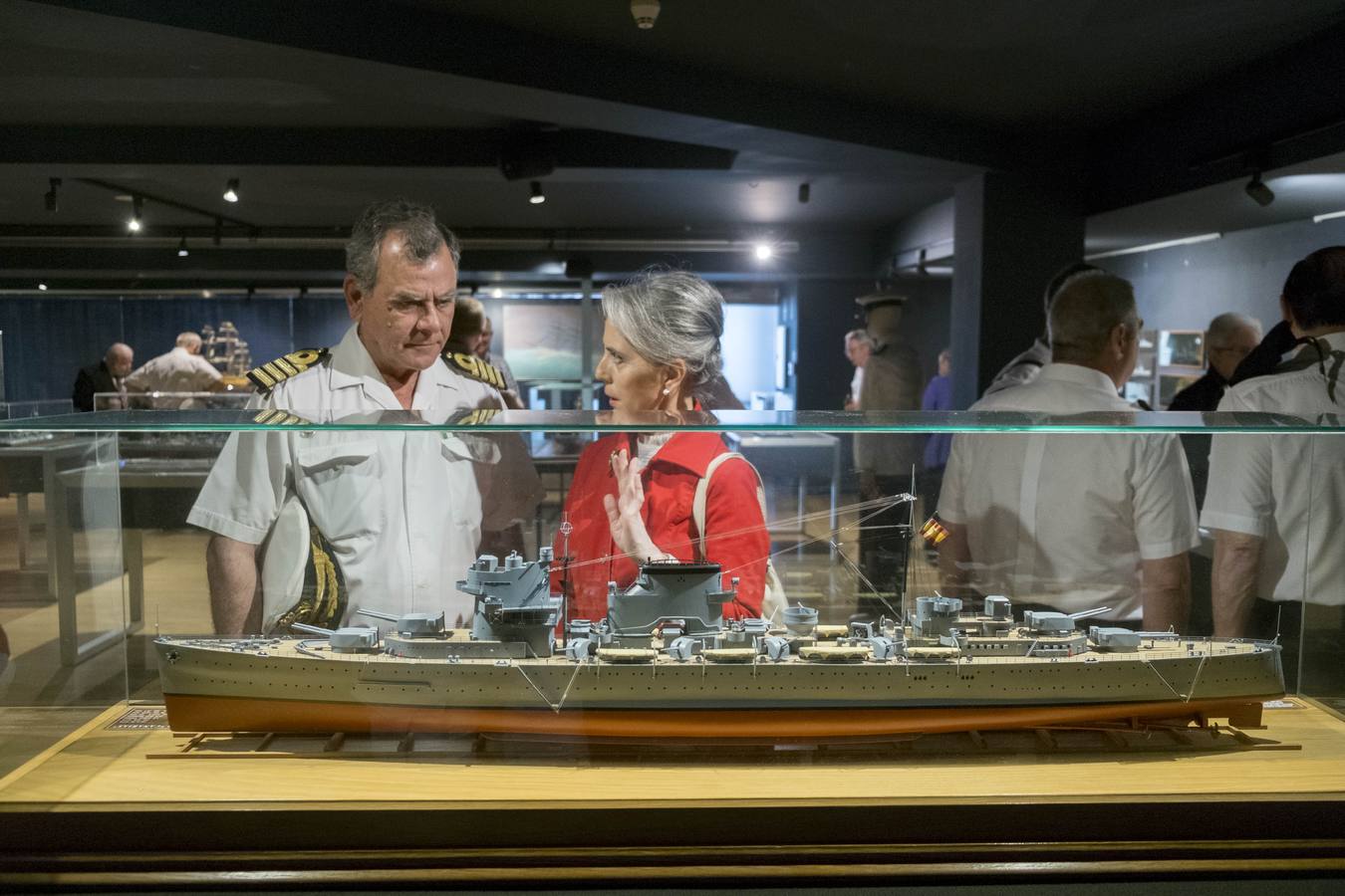 Fotos: El Museo Marítimo inaugura una exposición de modelismo naval