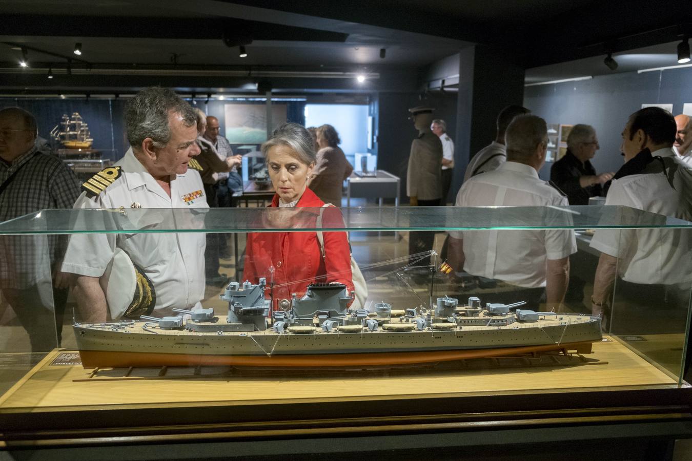 Fotos: El Museo Marítimo inaugura una exposición de modelismo naval