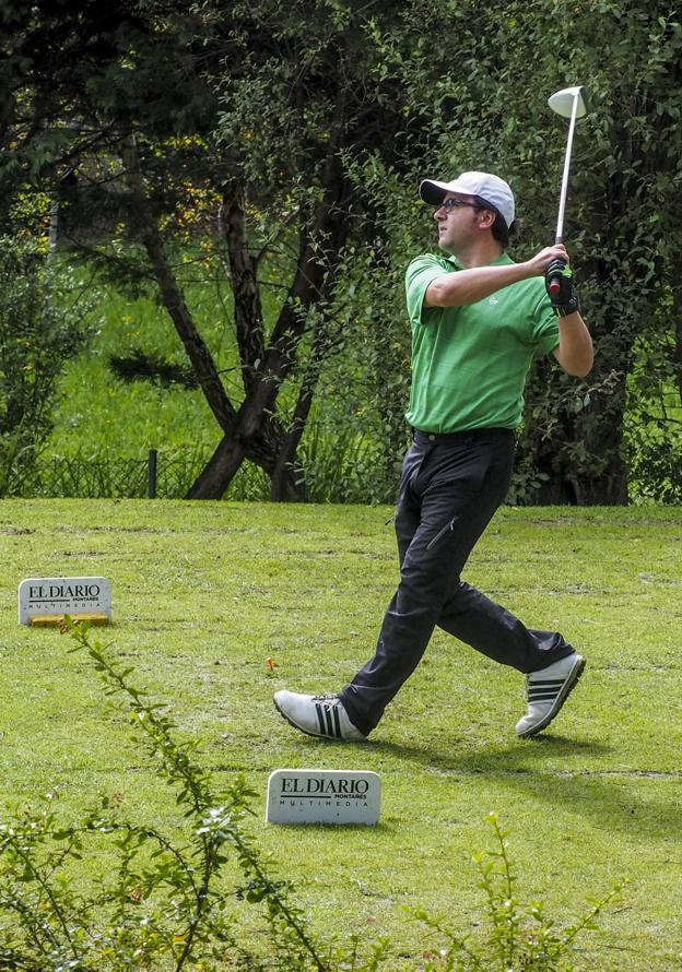 Un participante en la prueba de El Circuito Montañés. 