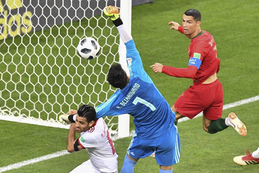 Fotos: Irán-Portugal, en imágenes