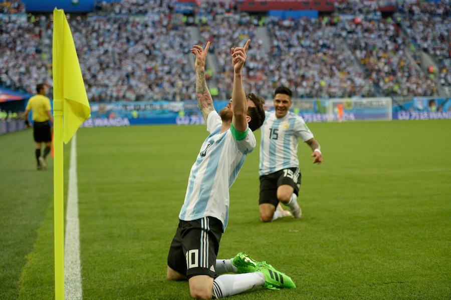 Fotos: Nigeria-Argentina, en imágenes