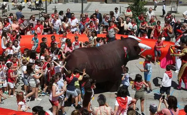 Este año no se celebrarán los tradicionales encierros infantiles.