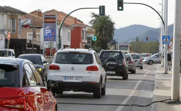 Durante la tramitación del expediente se realizó una medición de la intensidad del tráfico en la Avenida de Solvay. 