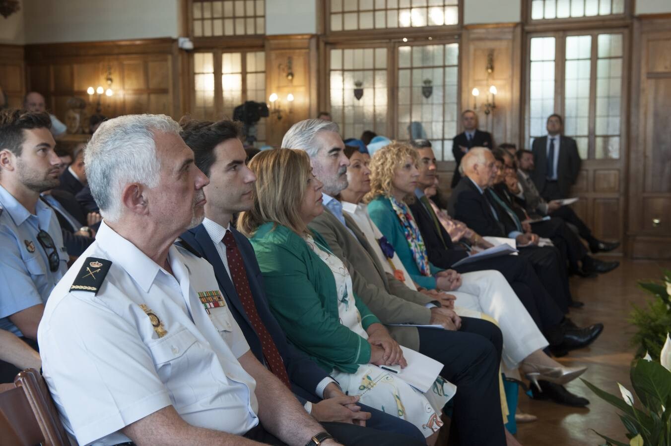 Fotos: El ministro de Exteriores, Josep Borrell, en la inauguración de los cursos de verano de la UIMP