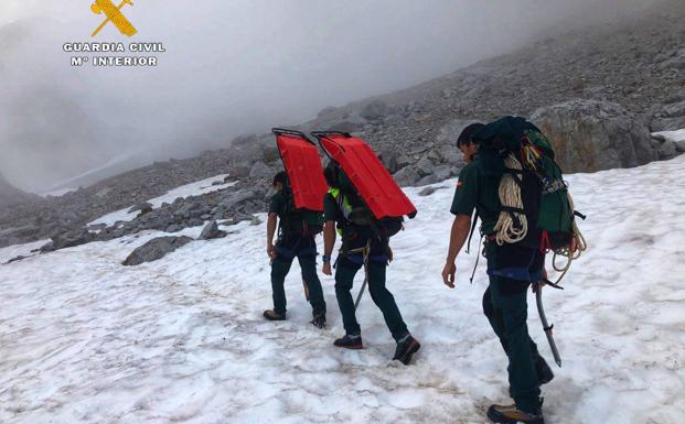 Imagen. Imágenes del operativo de rescate.