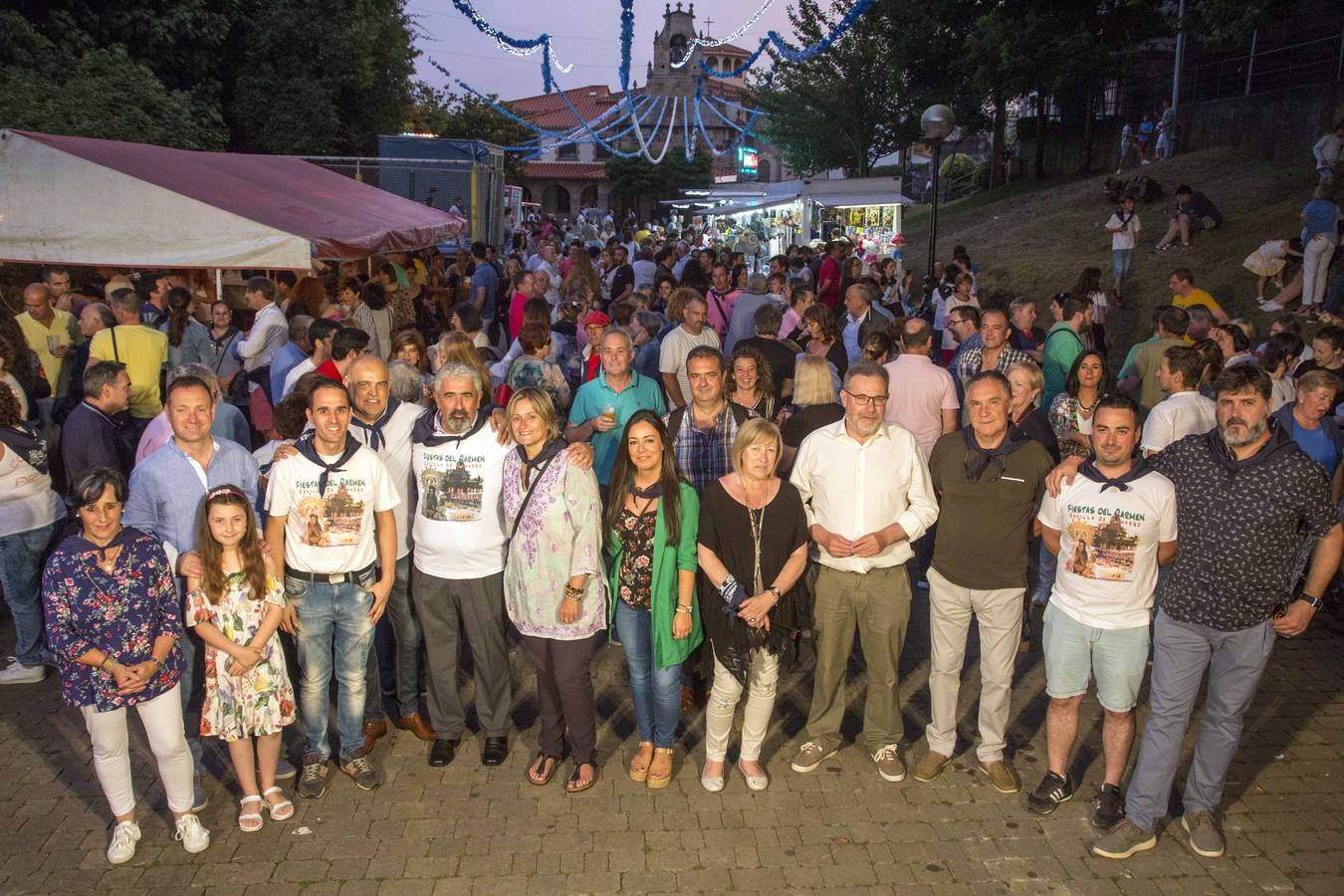 Imágenes del pregón, del concurso de ollas ferroviarias y de la paella solidaria de las fiestas de la Virgen del Carmen de Camargo