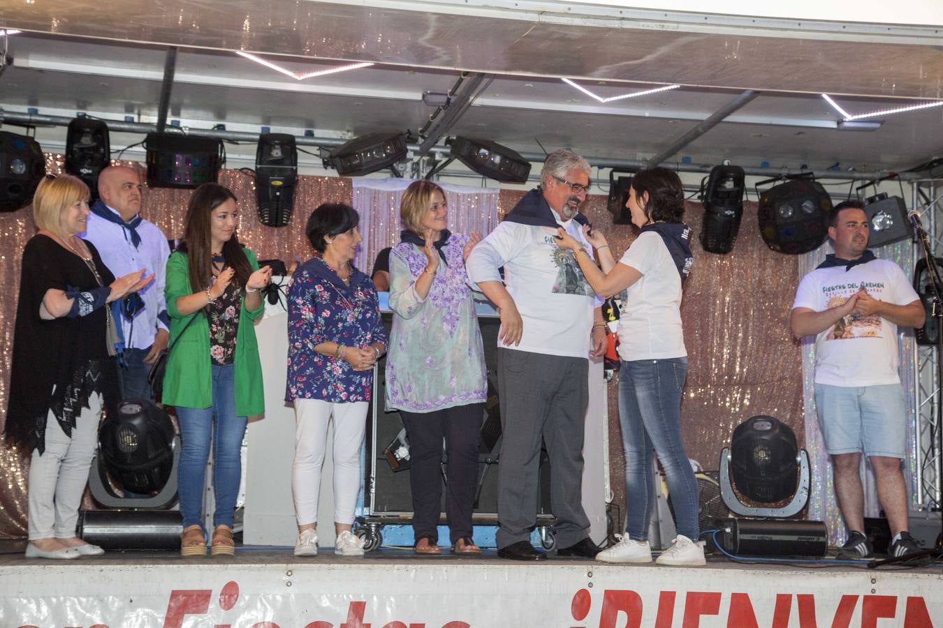 Imágenes del pregón, del concurso de ollas ferroviarias y de la paella solidaria de las fiestas de la Virgen del Carmen de Camargo