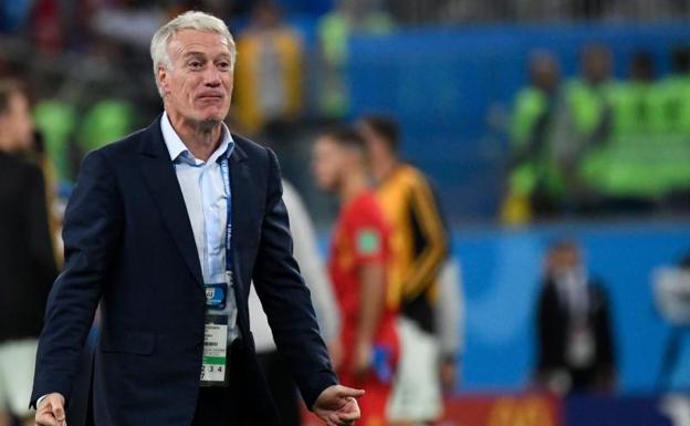 Deschamps, tras la victoria ante Bélgica.