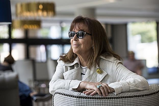 María del Mar Bonet dio anoche un recital en el Centro Botín. Hacía muchos años que no actuaba en Santander. 
