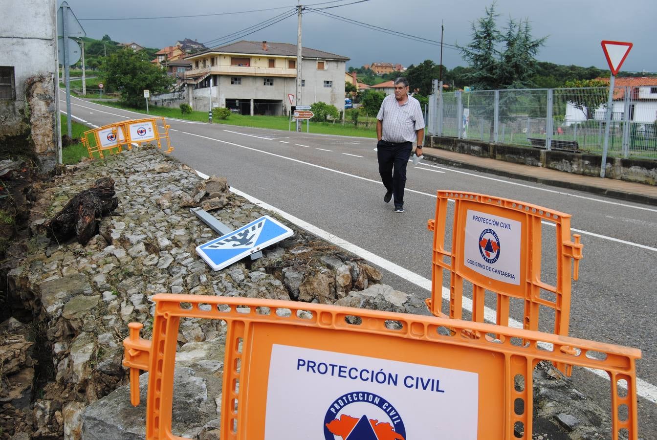 Fotos: Tromba de agua en la zona oriental de Cantabria