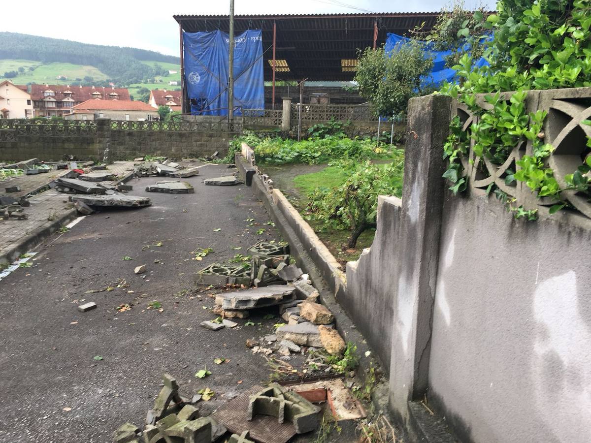 Fotos: Tromba de agua en la zona oriental de Cantabria