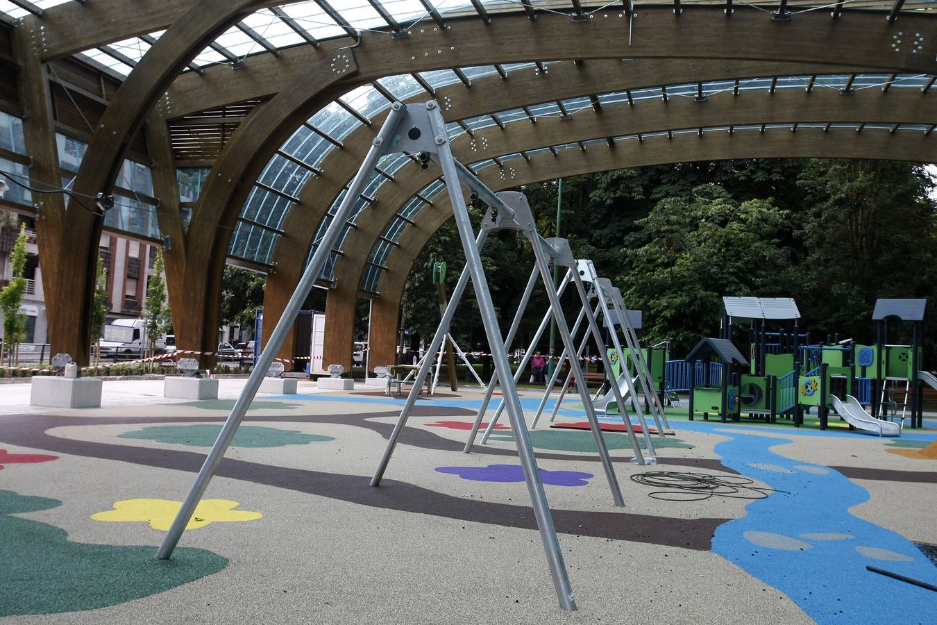 Fotos: El nuevo parque, de cerca